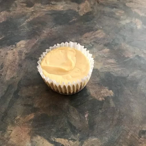 low carb keto cheesecake cupcake