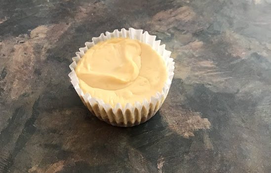 low carb keto cheesecake cupcake