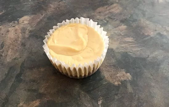 low carb keto cheesecake cupcake