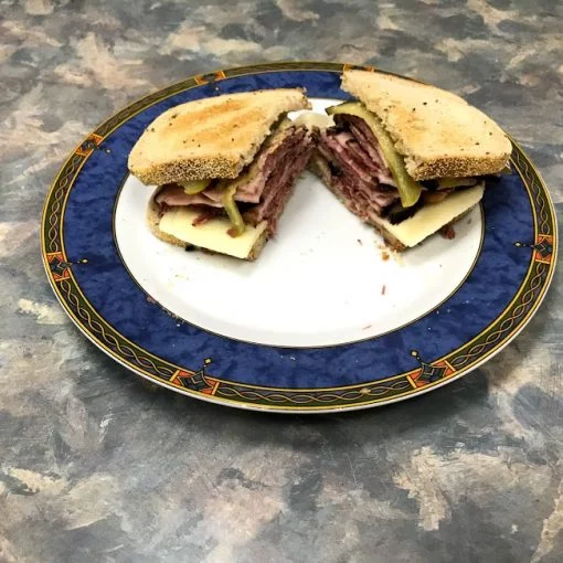 Pastrami sandwich
