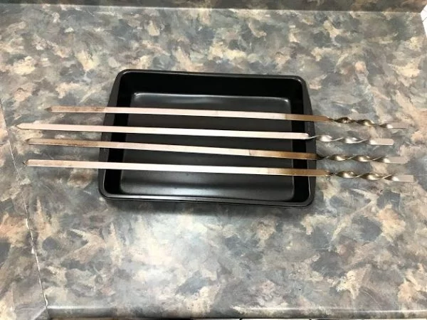 Chicken shashlik skewers