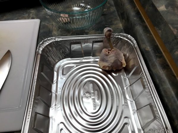 cleaned chicken lollipop