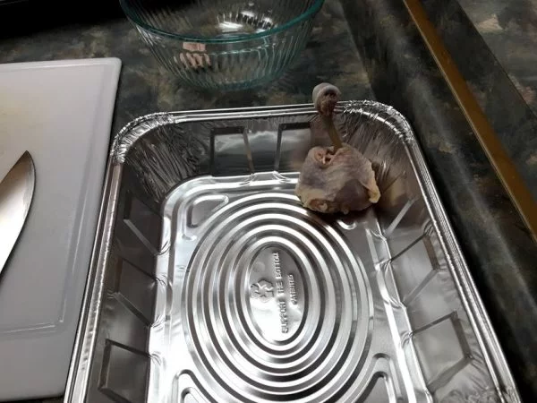 cleaned chicken lollipop