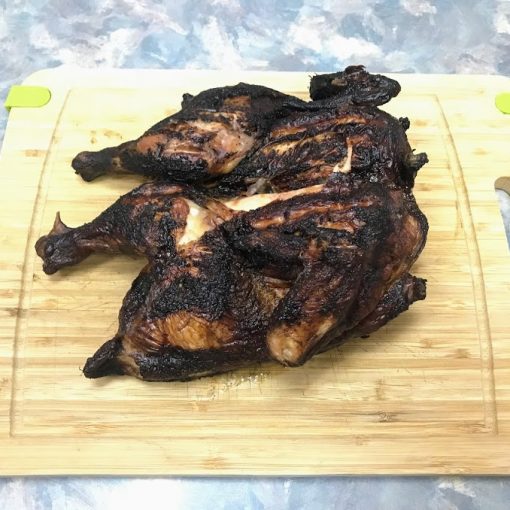 Salt Free Smoky Barbecue Chicken Rub smoked chicken