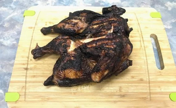 Salt Free Smoky Barbecue Chicken Rub smoked chicken