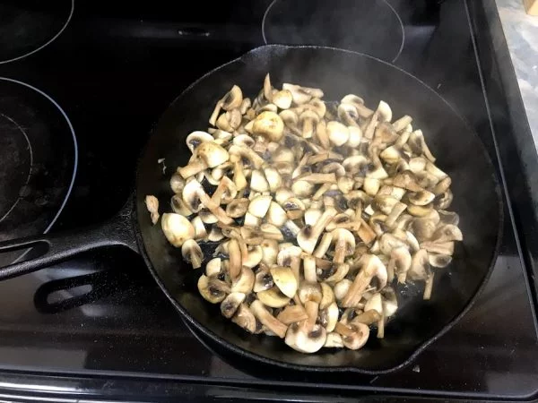 ready to saute mushrooms