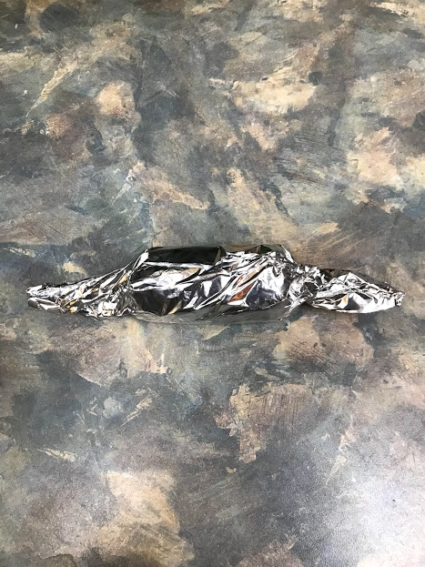 compound butter in foil