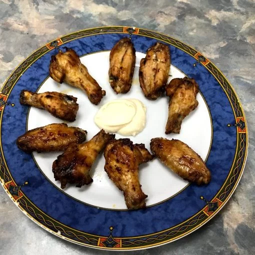 crispy baked wings