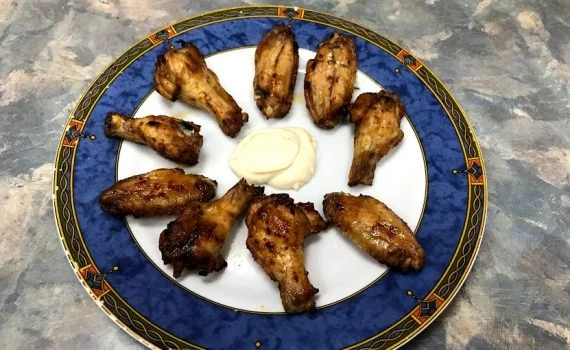 crispy baked wings