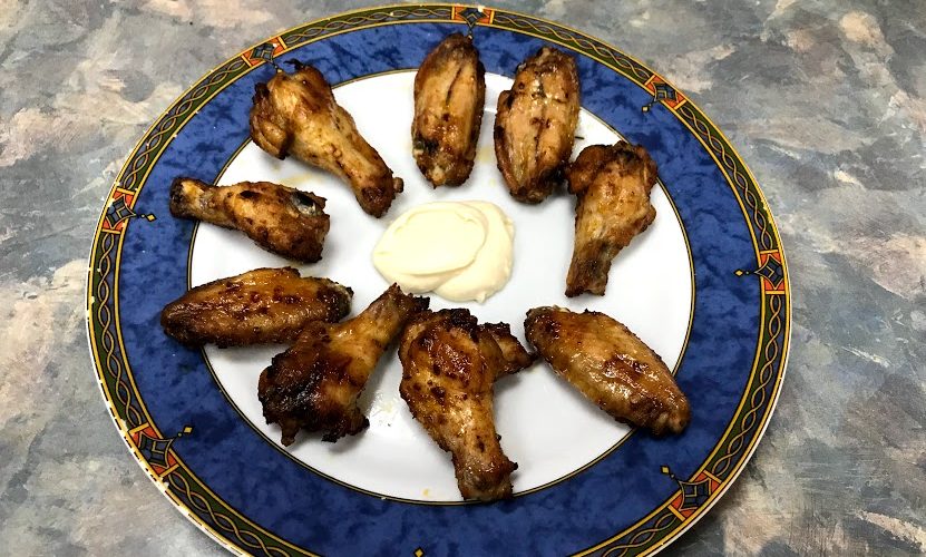 crispy baked wings