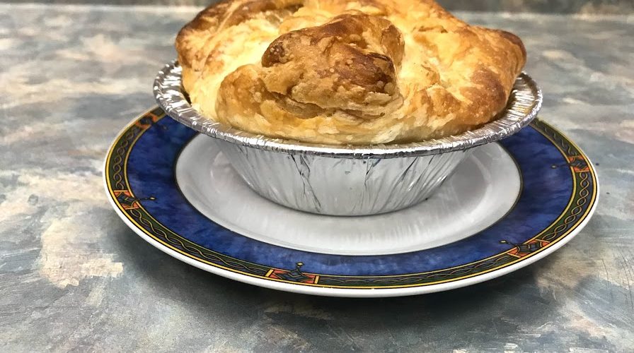 smoked chicken pot pie