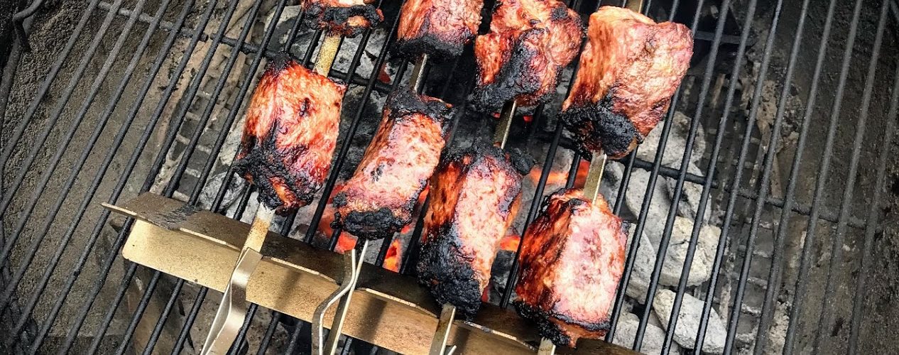 grilled brazilian garlic steak